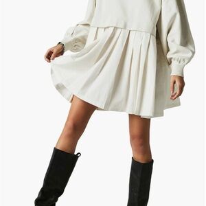 Free people sweatshirt mini dress